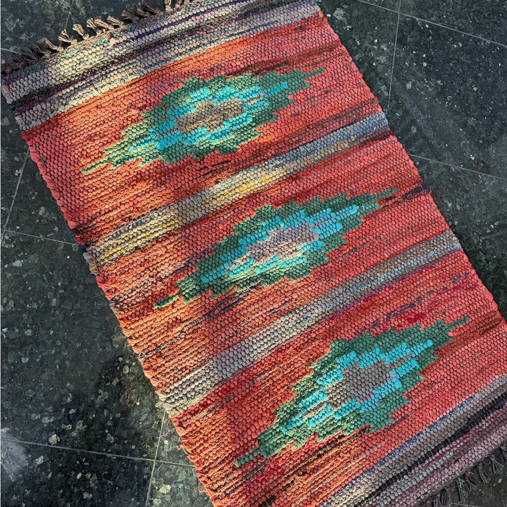 NEW Colorful Woven Rug 2’*3’